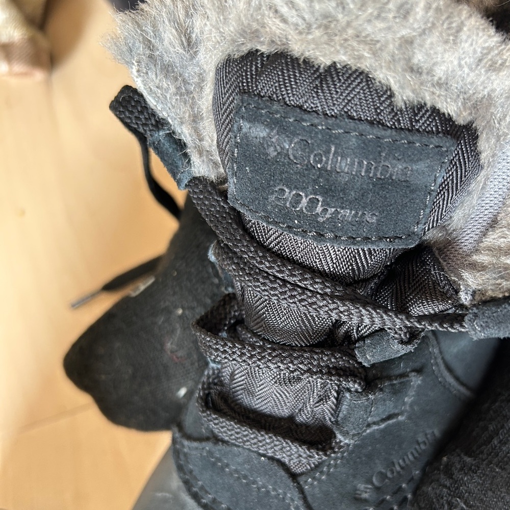 Columbia Shorty Boots Omni Technology & Grip Faux Fur 200g, Size 7 - Picture 11 of 14